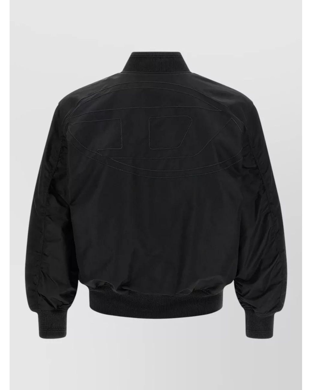 DIESEL Gray Reversible Padded Bomber Jacket for men