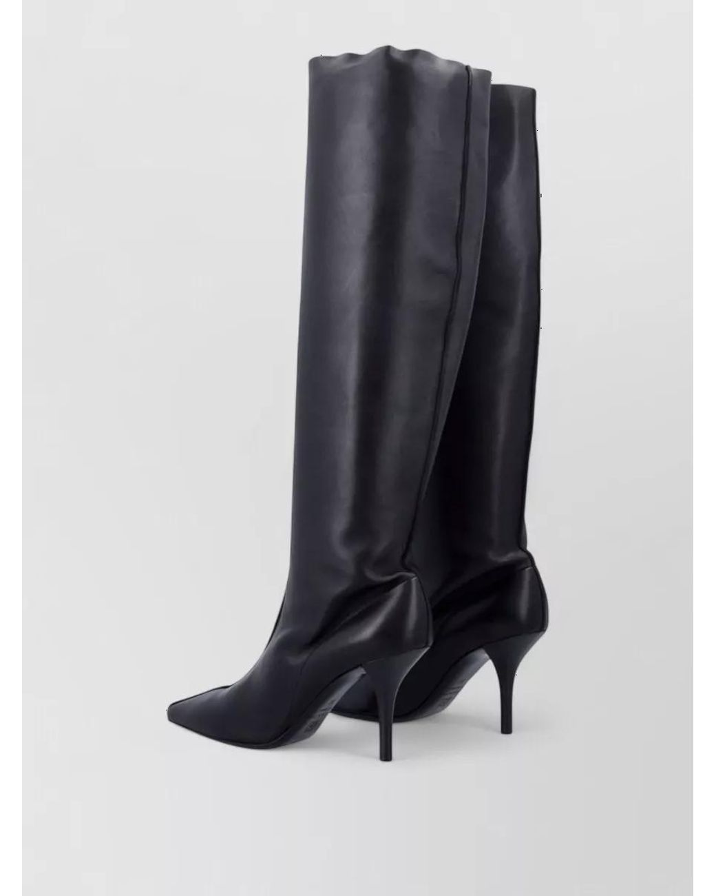 Magda Butrym Blue Leather High Boots