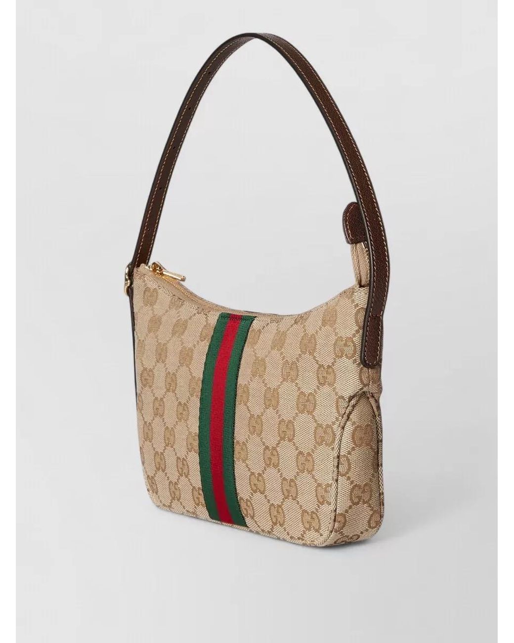 Gucci White Canvas Small Shoulder Bag for men