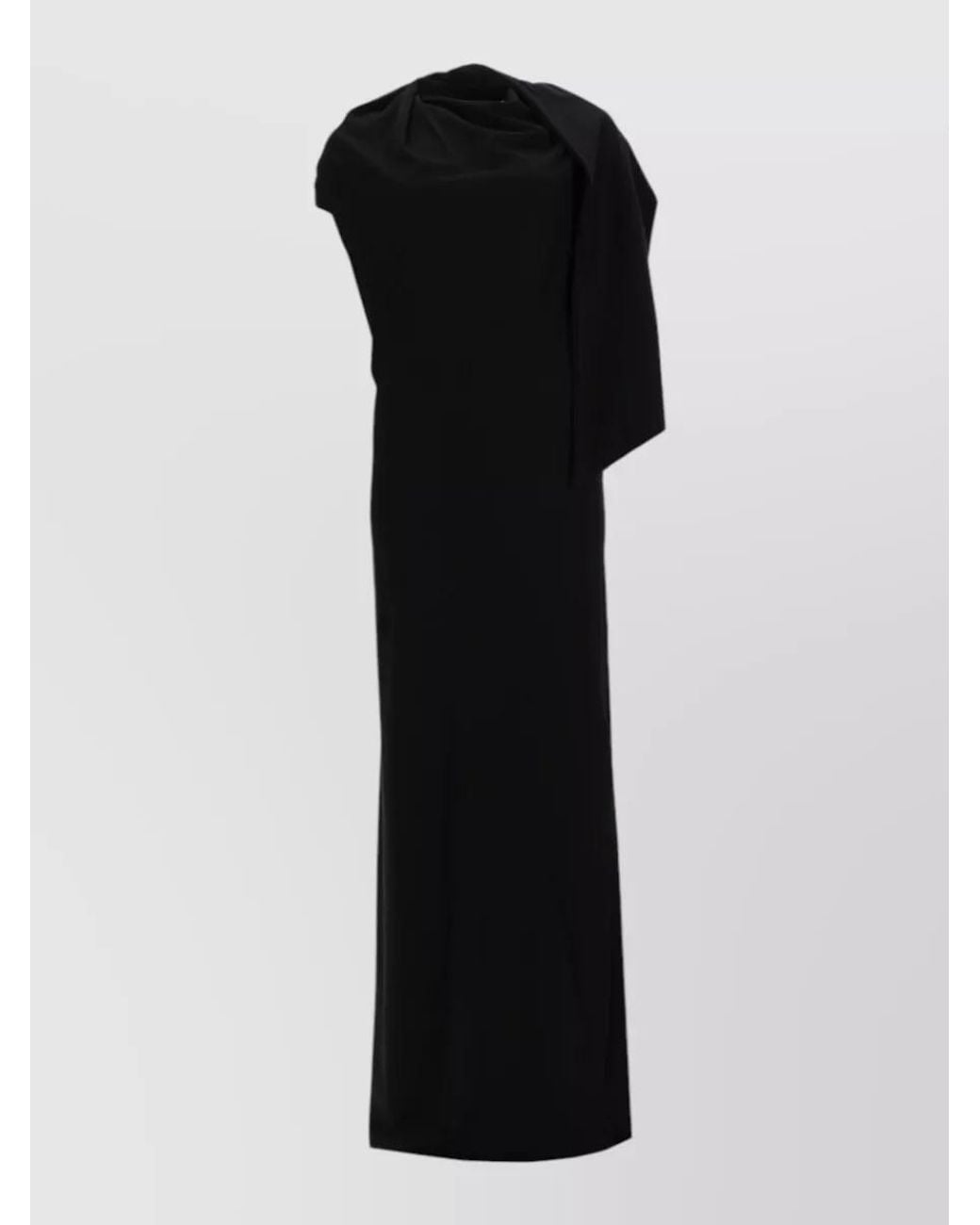 THE GARMENT Black Maxi Dress With Scarf