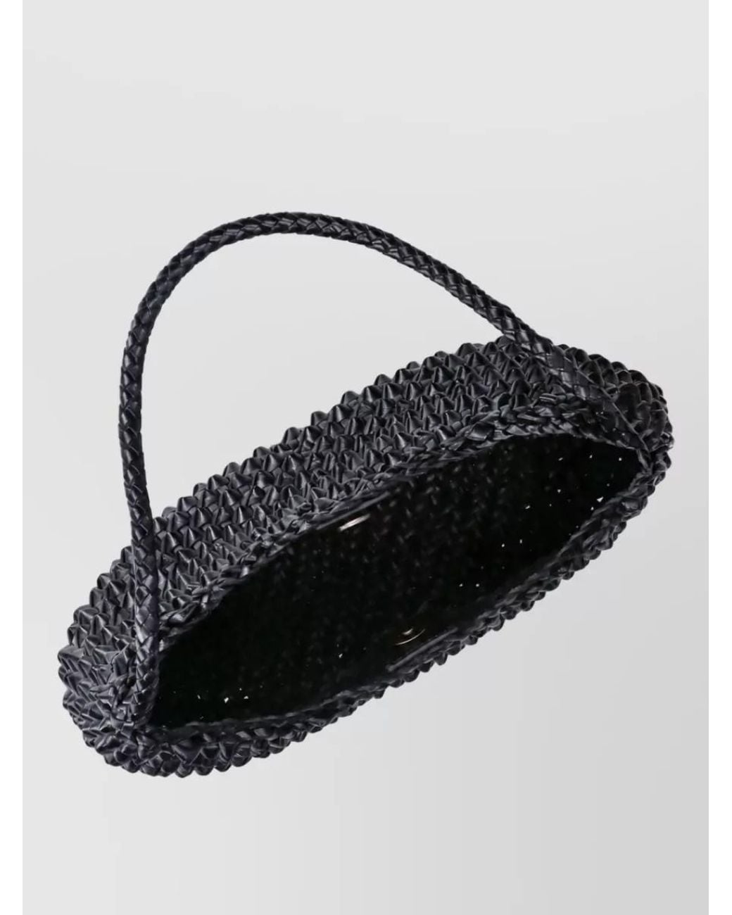Dragon Diffusion Black A4 Pochette Leather Clutch Bag