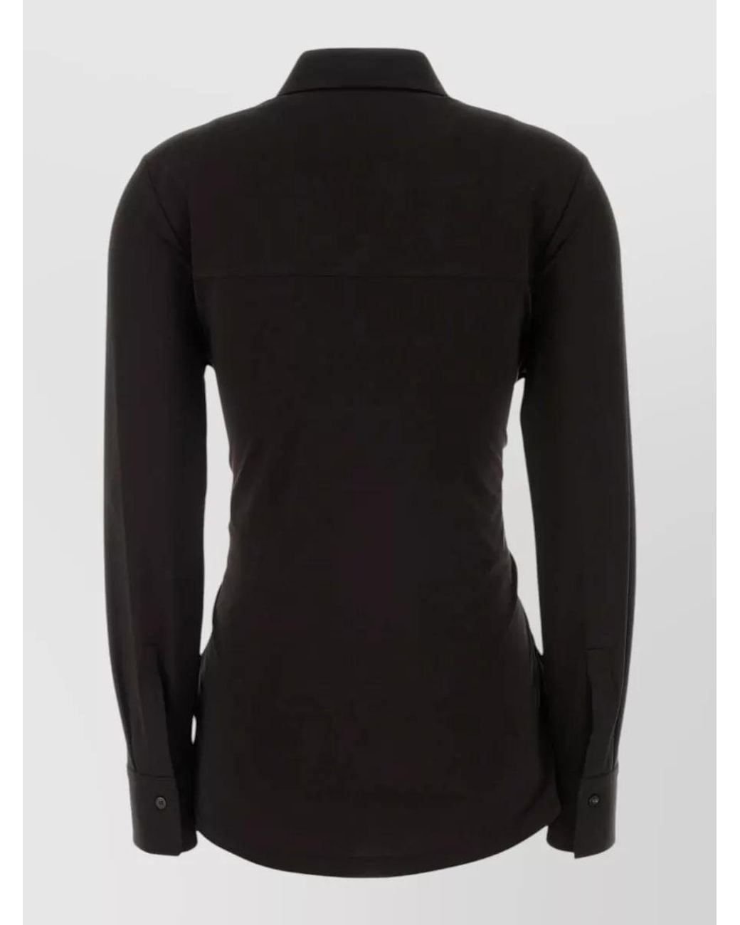 Ferragamo Black Stretch Shirt