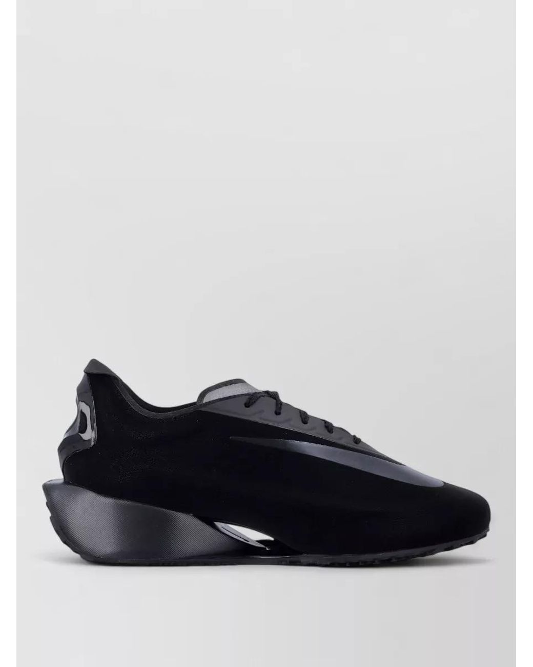 Nike Black Synthetic Lace-Up Sneakers