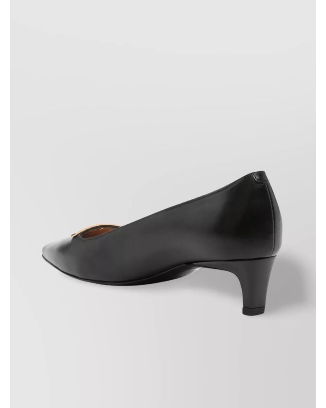 Tod's Multicolor Leather Pointed-Toe Kitten-Heel Pumps