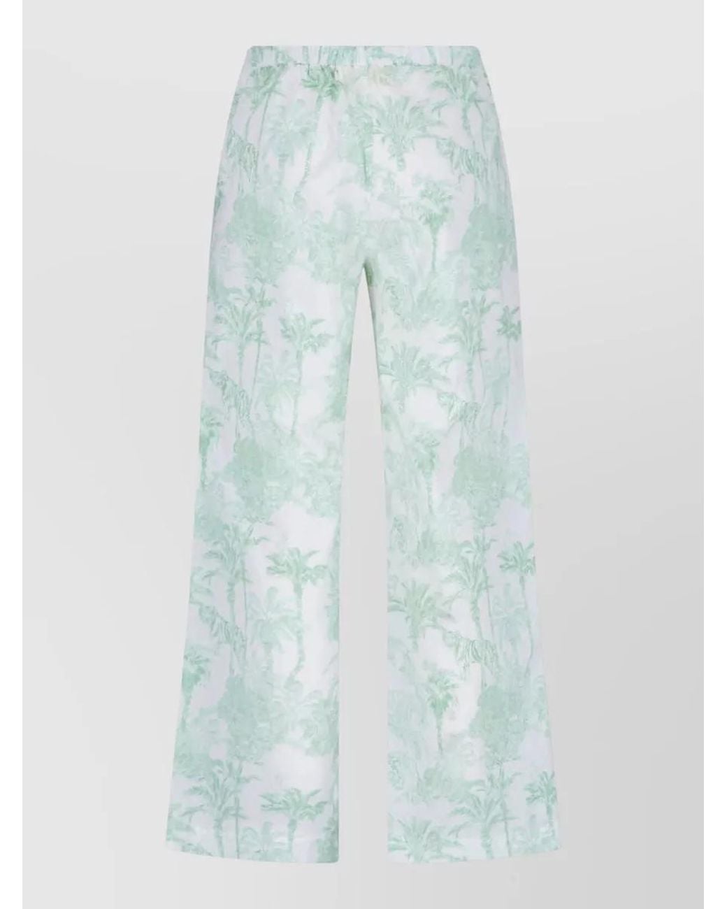 Mc2 Saint Barth Blue Straight Pyjama Bottoms
