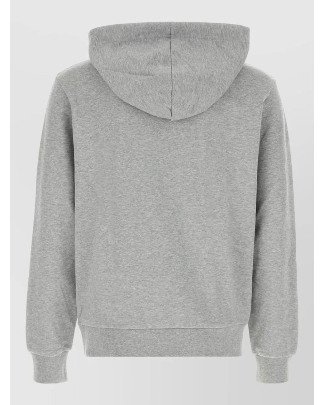 A.P.C. Gray Stretch Cotton Sweatshirt