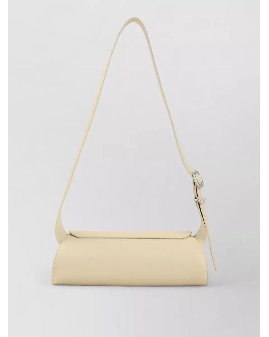 Jil Sander Natural Leather Shoulder Bag for men