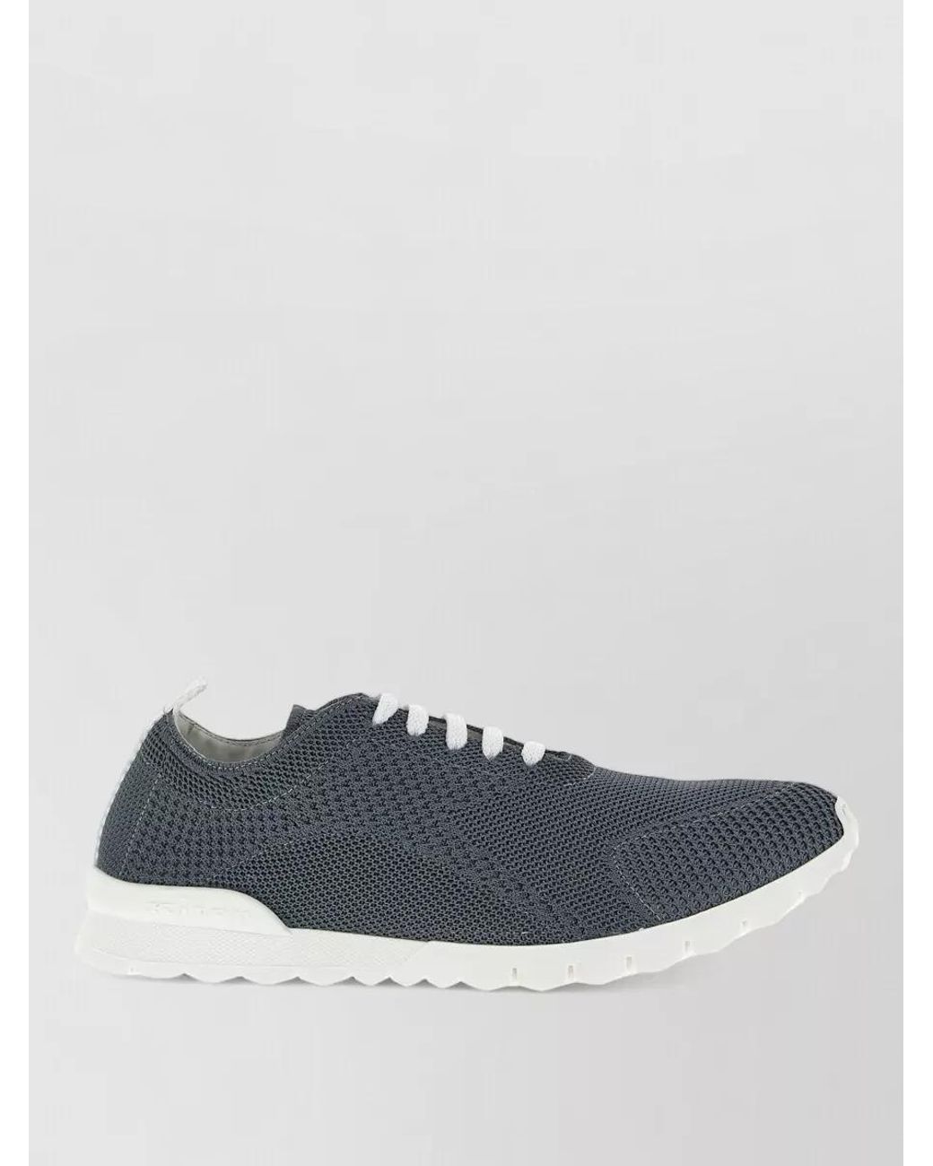 Kiton Blue Low-Top Sneakers for men