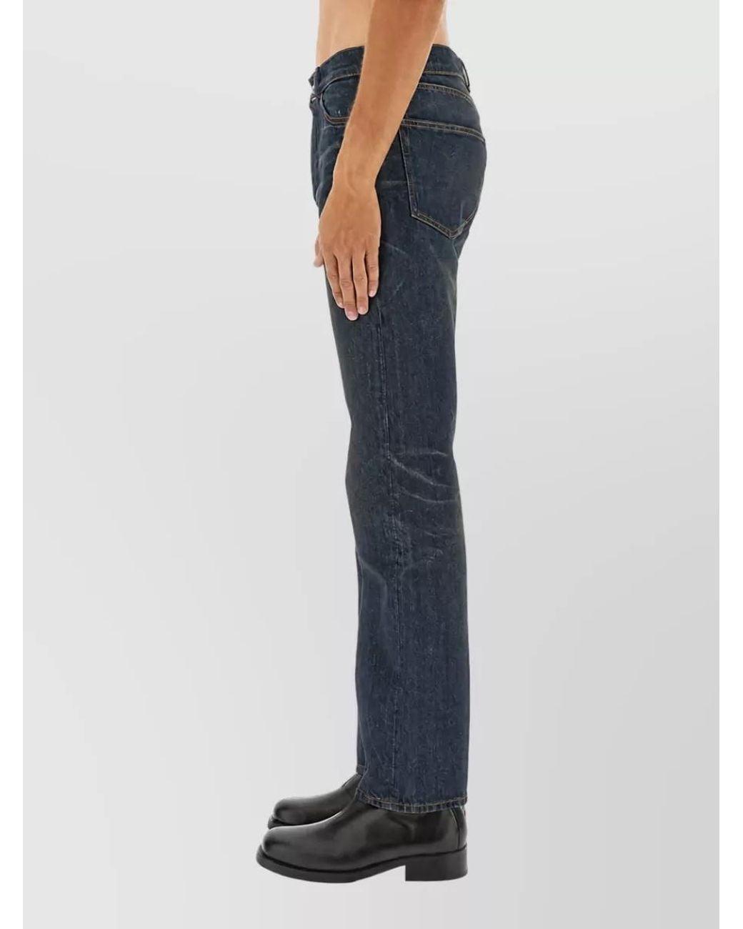 Our Legacy Blue Regular-Fit Denim Jeans for men