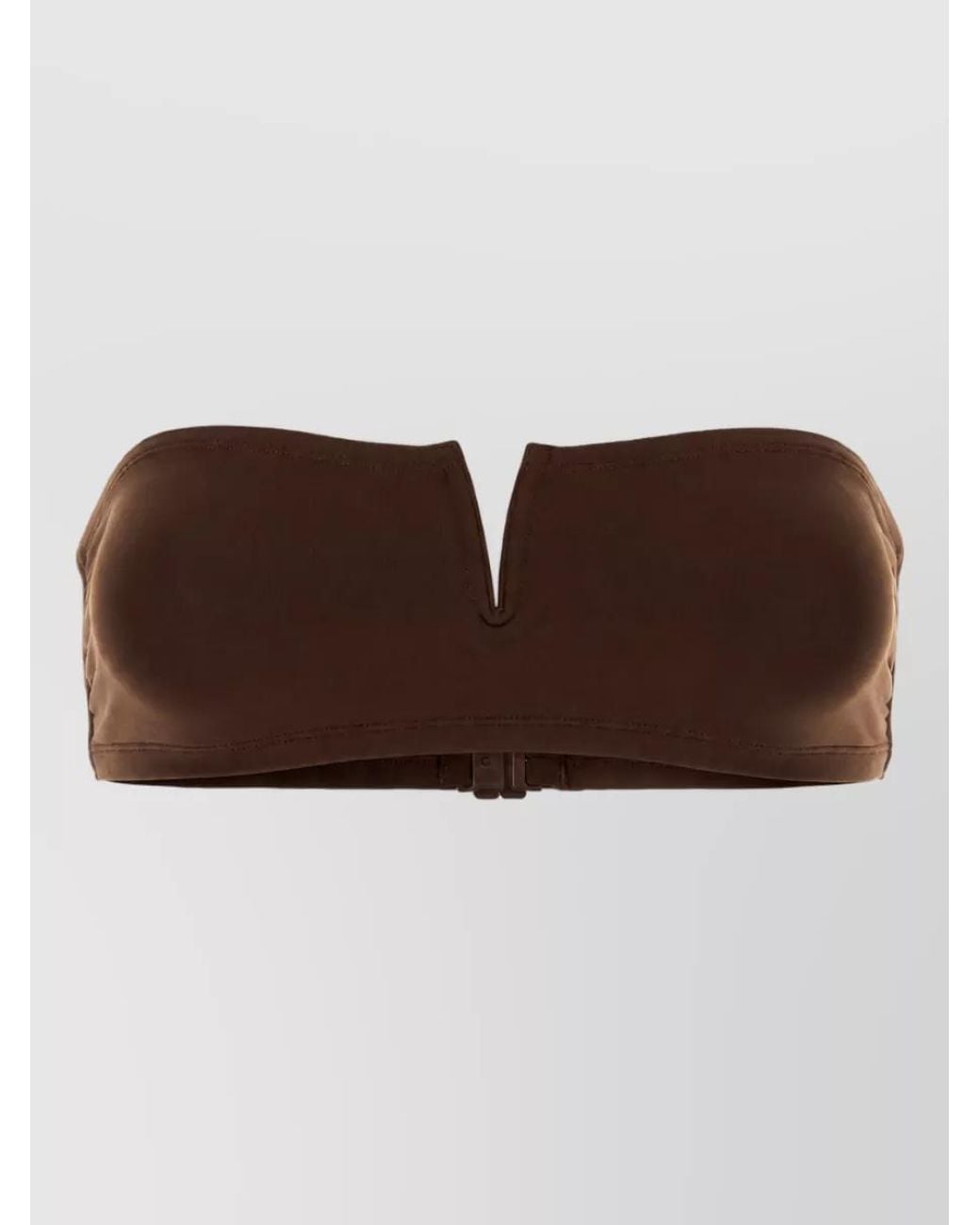 Eres Brown Bikini Top