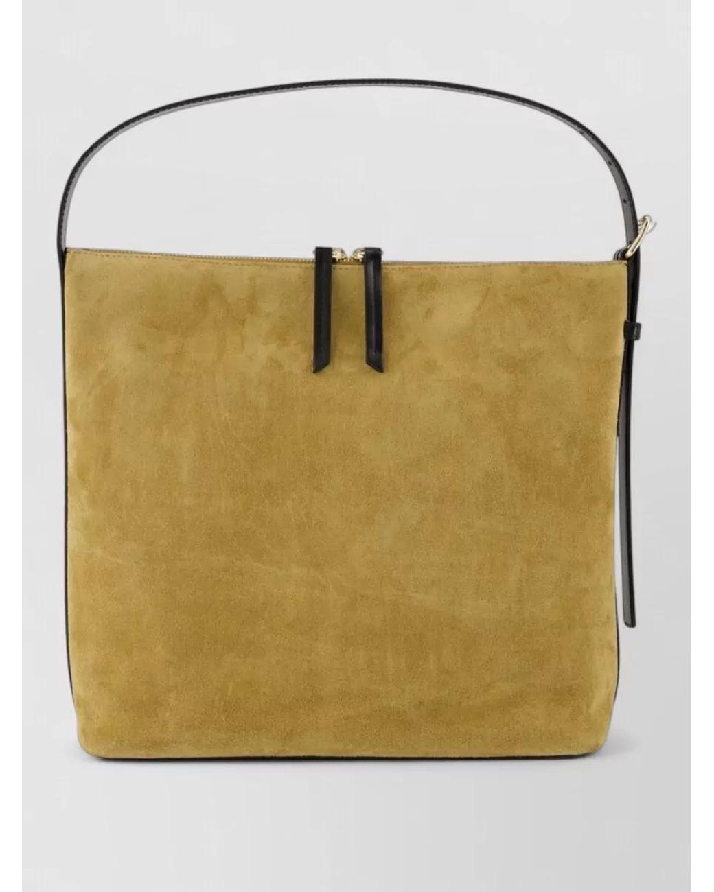 A.P.C. Green Vera Leather Shoulder Bag