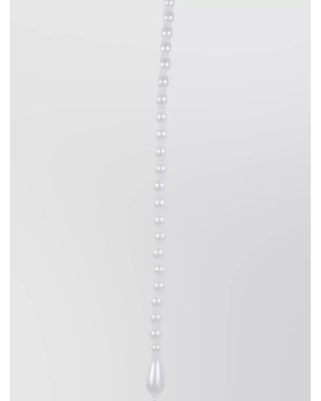 Simone Rocha White Cotton Embroidered Blouse