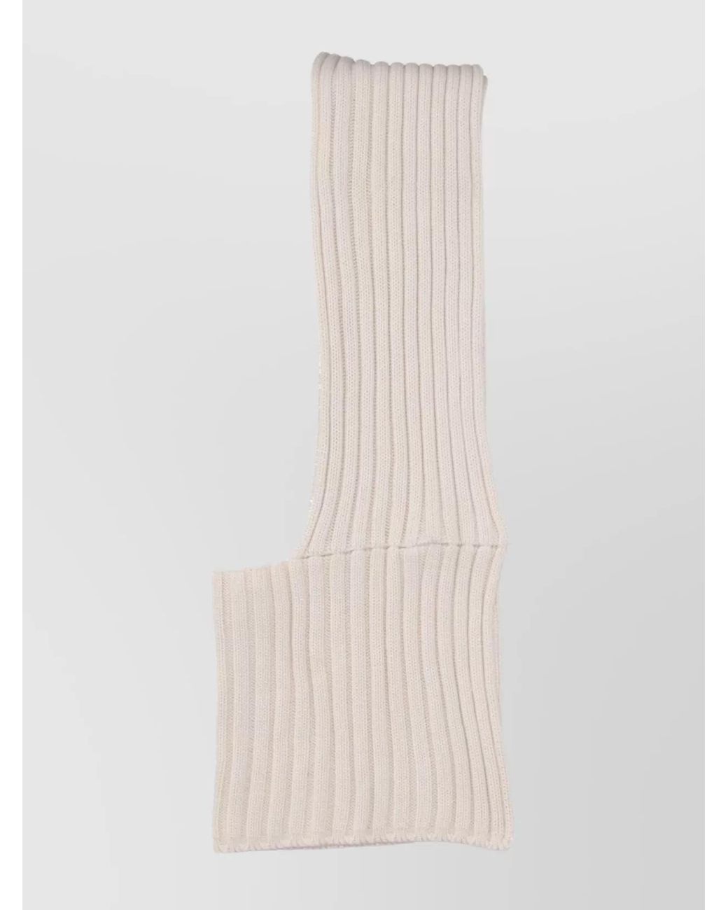 Niccolò Pasqualetti White Wool Scarf