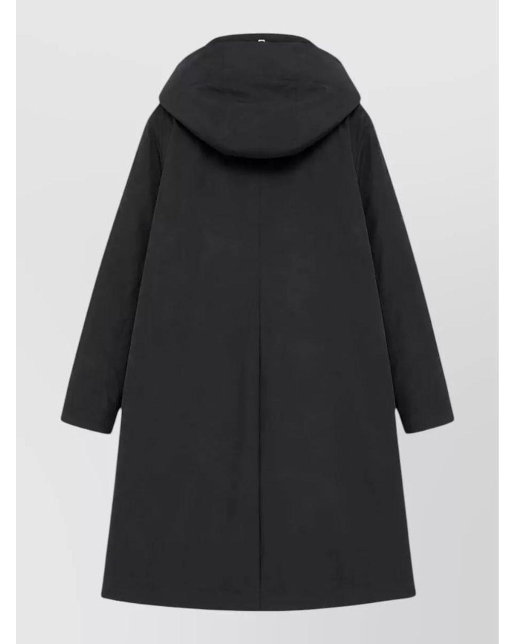 Herno Black Oversized Puffer Coat