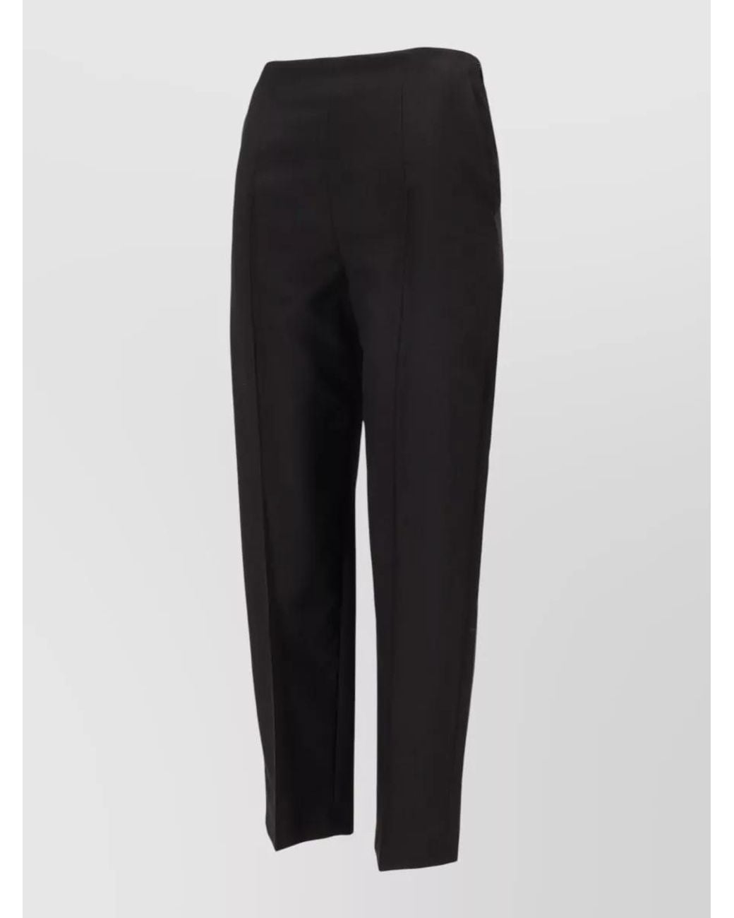Marni Black Virgin Wool Tailored Trousers