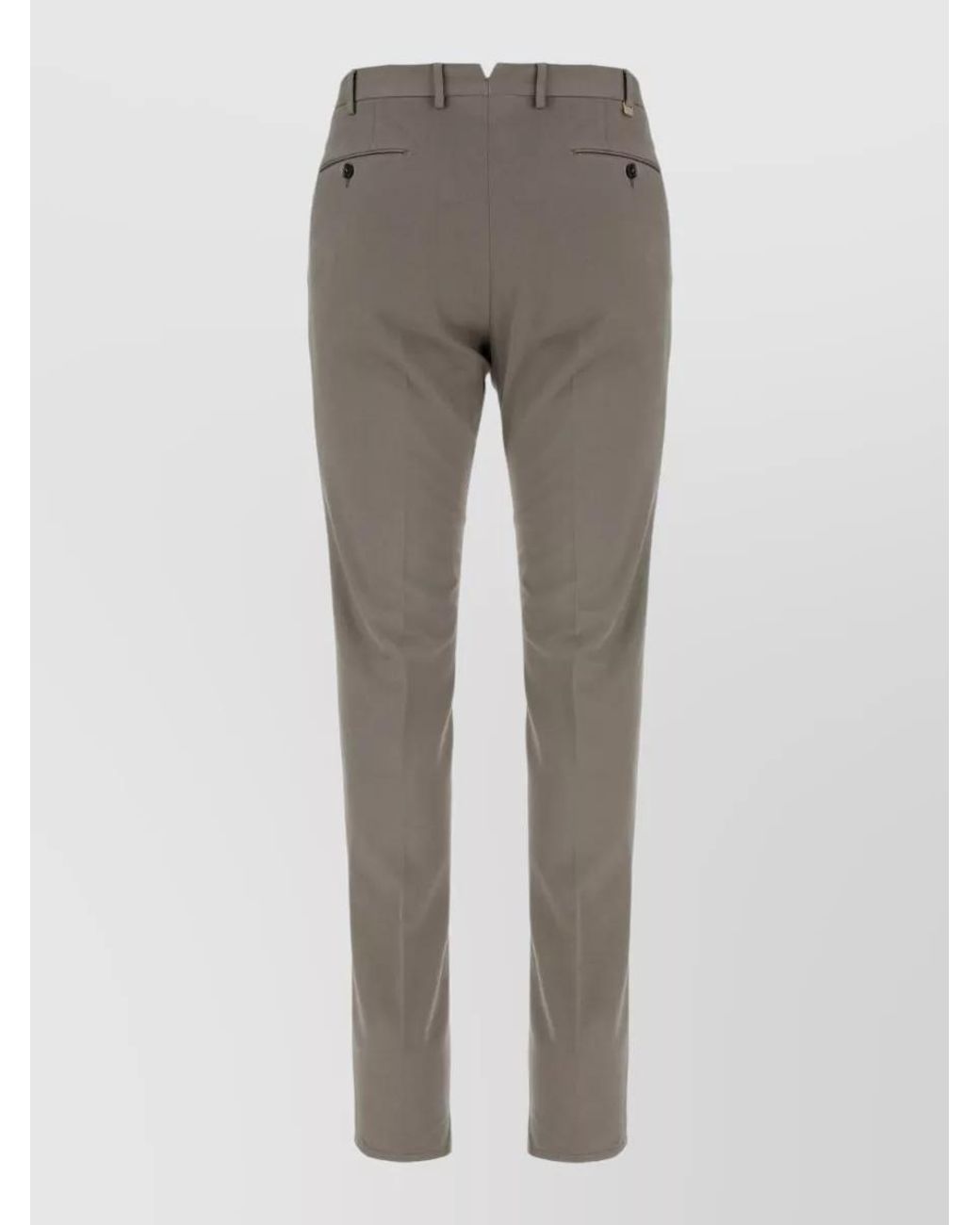 PT Torino Gray Chino Pants for men
