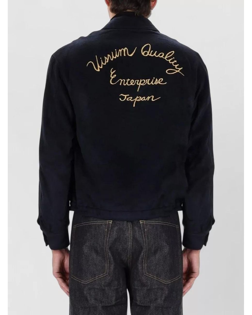 Visvim Black Silk Lightweight Jacket for men