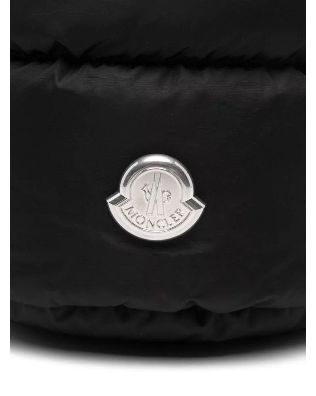 Moncler Black Caradoc Nylon Bucket Bag