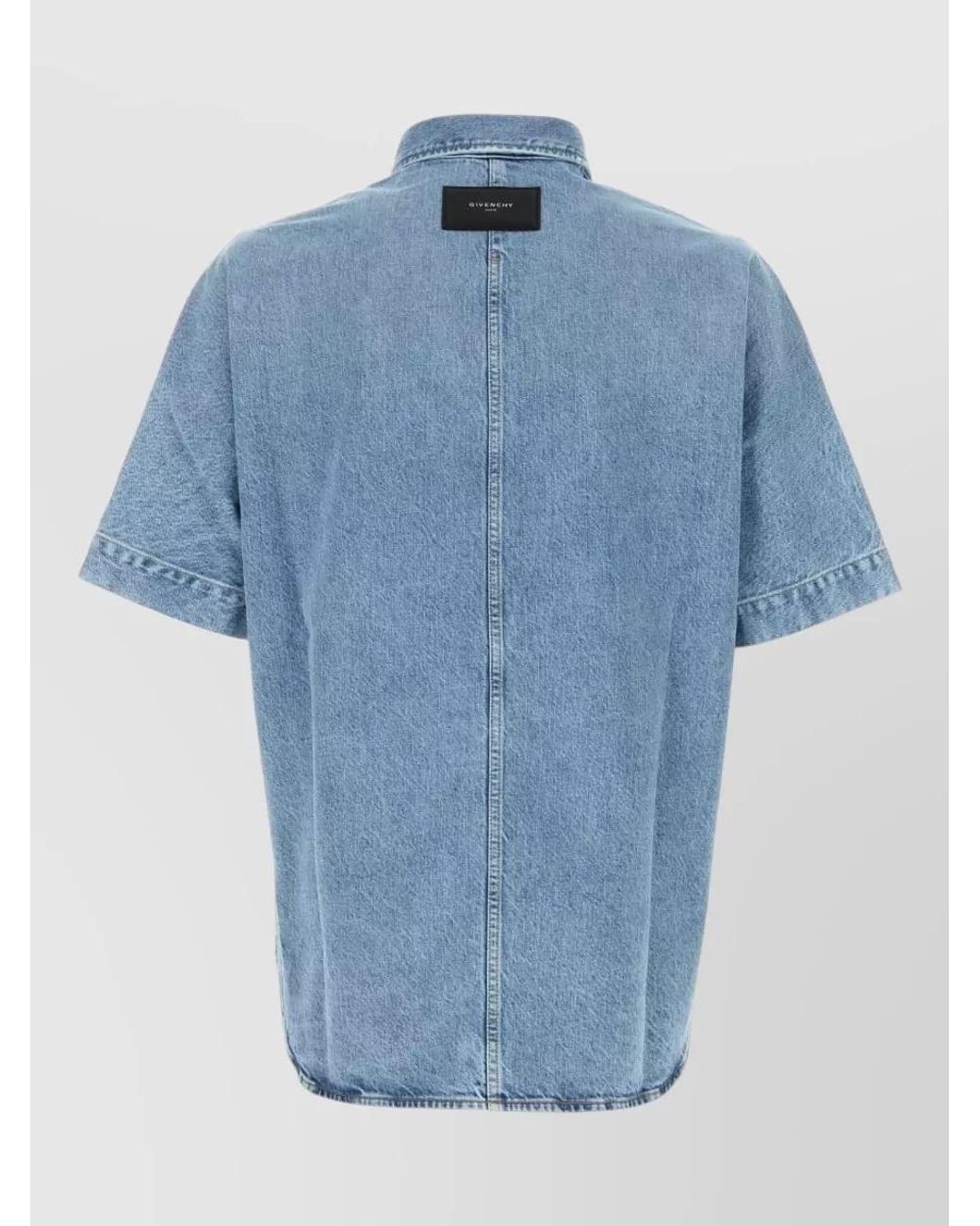 Givenchy Blue Denim Shirt for men