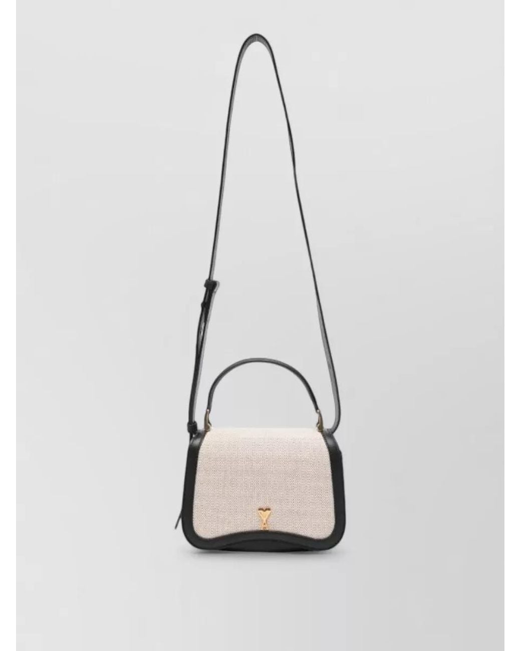 AMI Black Shoulder Bag
