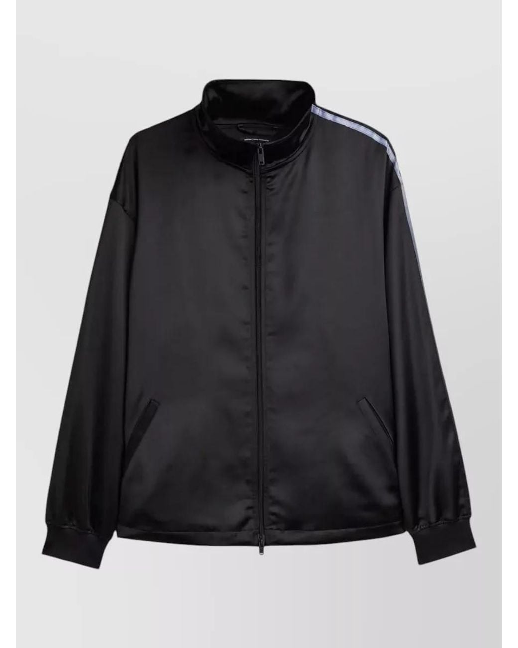 Y-3 Black Oversized Technical Track Jacket for men