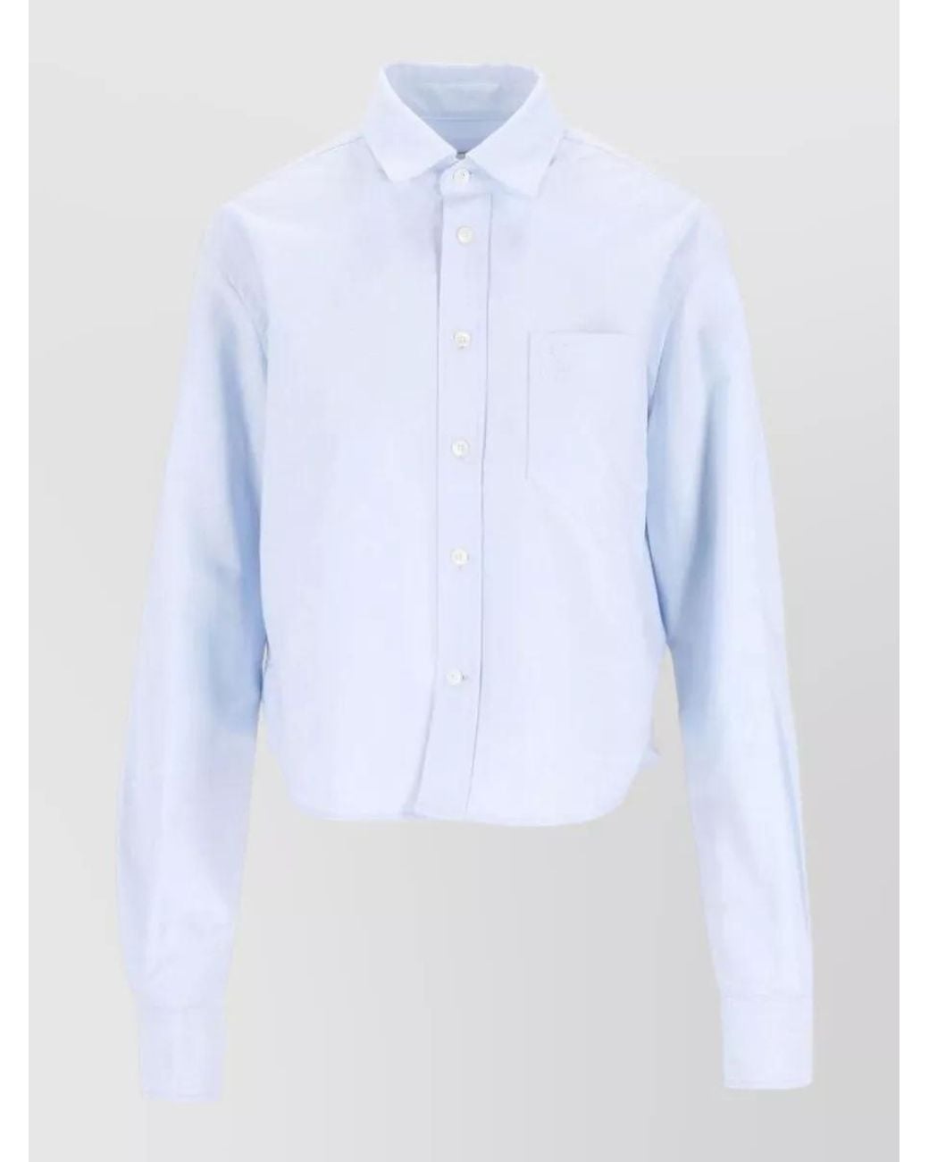 AMI White Cotton Shirt