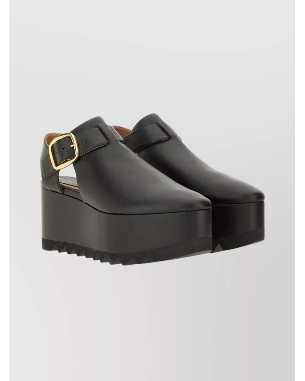 Stella McCartney Black Platform Sandals