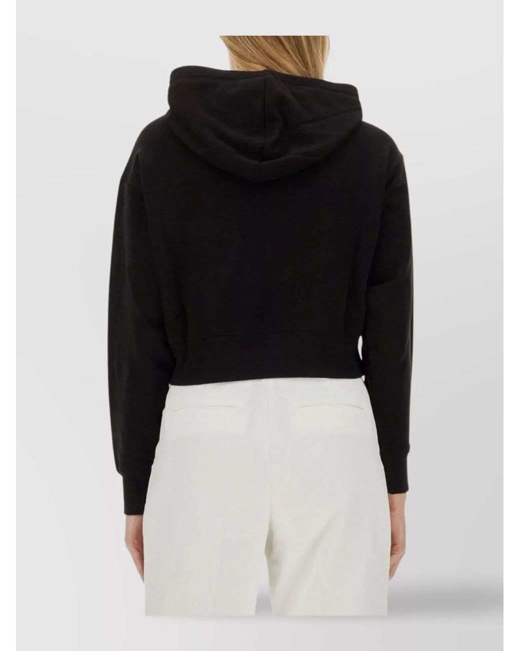 Michael Kors Black Cotton Logo Sweatshirt