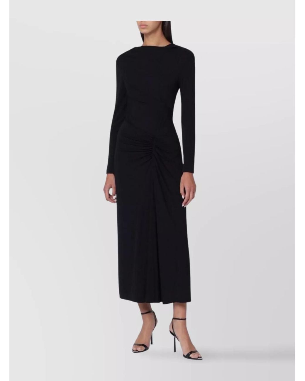 Jonathan Simkhai Blue Draped Maxi Dress
