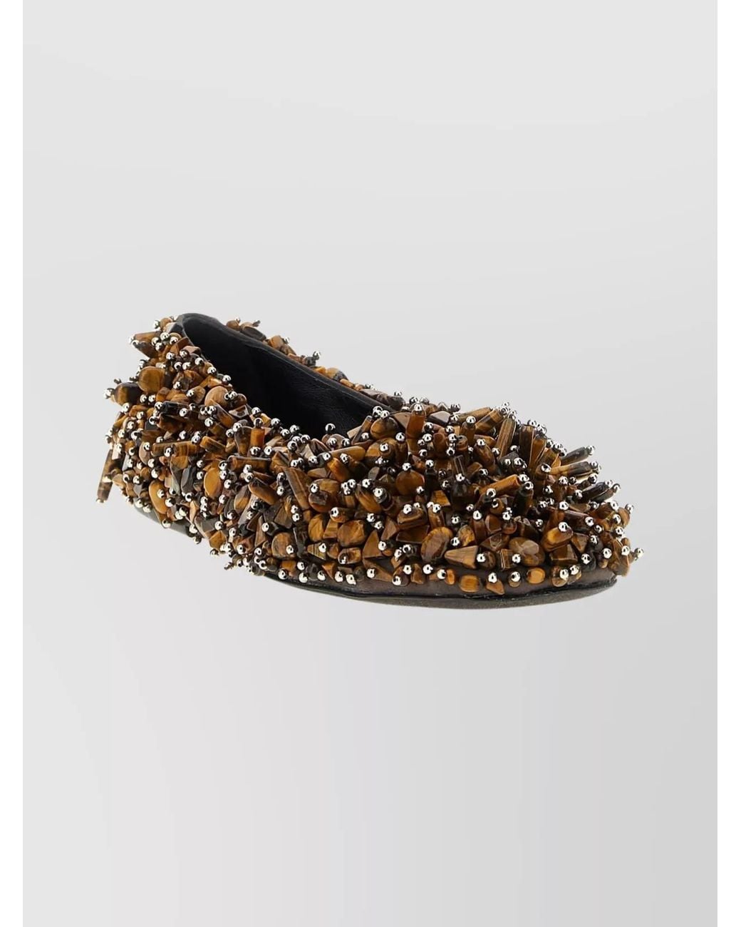Dries Van Noten Multicolor Beaded Ballerina Flats