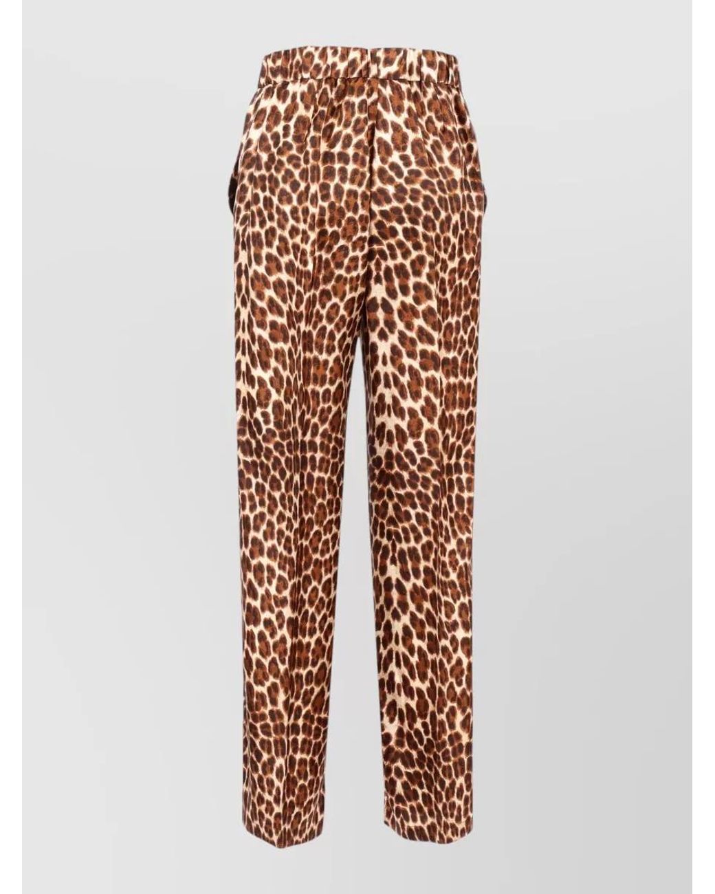 P.A.R.O.S.H. White Silk Track Pants