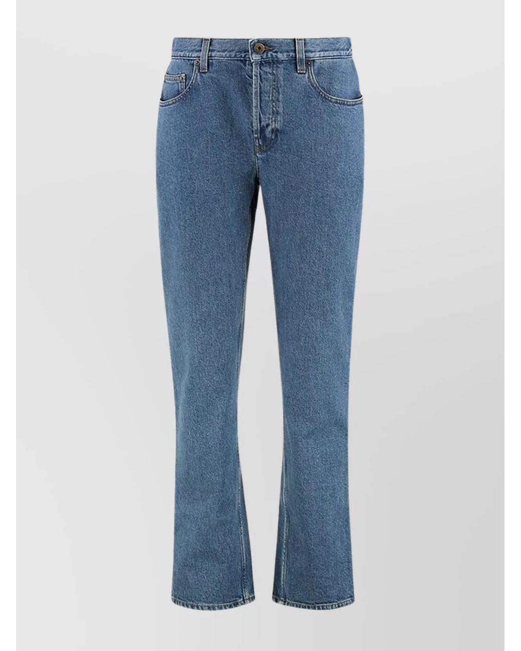 Burberry Blue Denim Straight-Leg Jeans