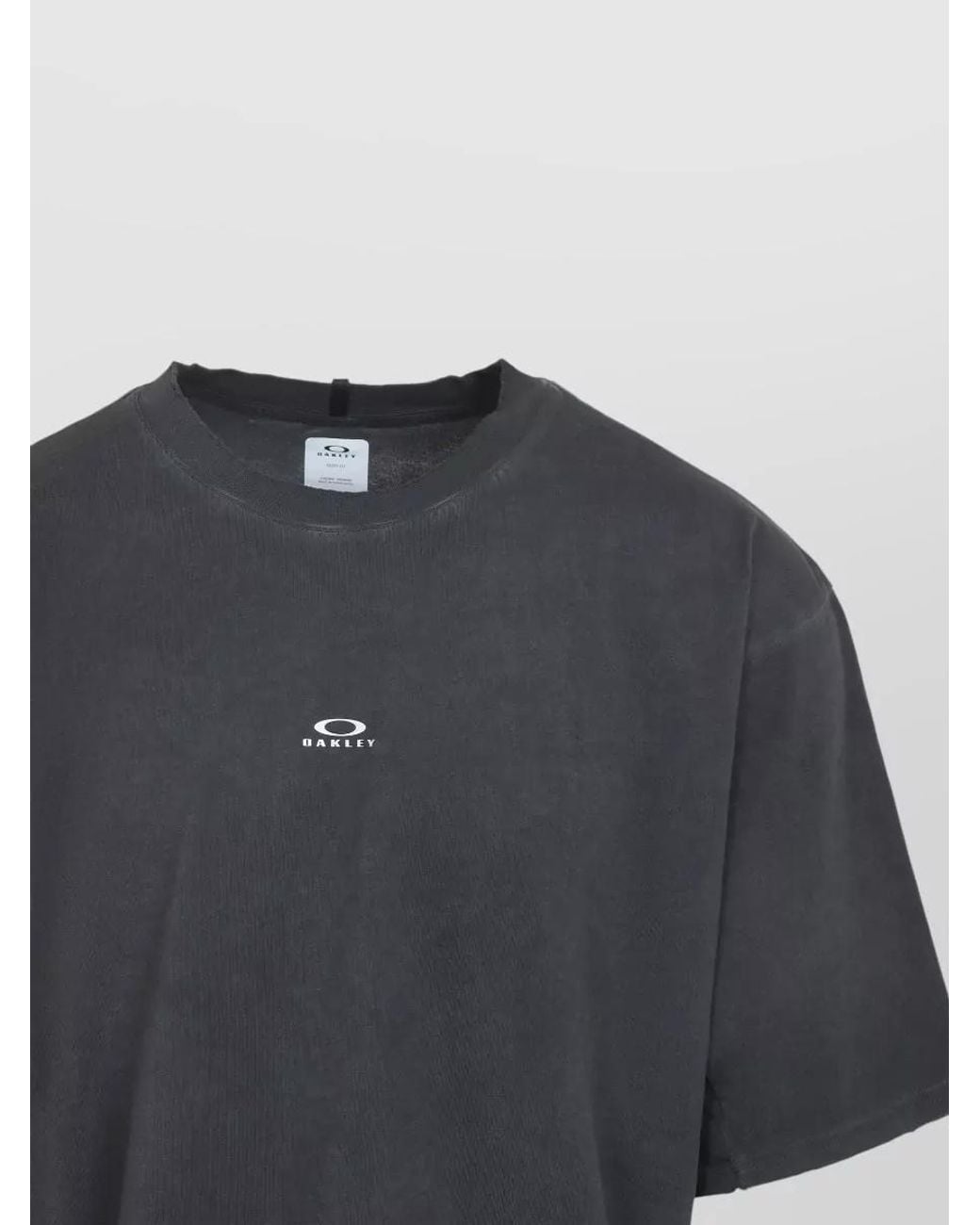Oakley Blue Cotton Boxy T-Shirt for men
