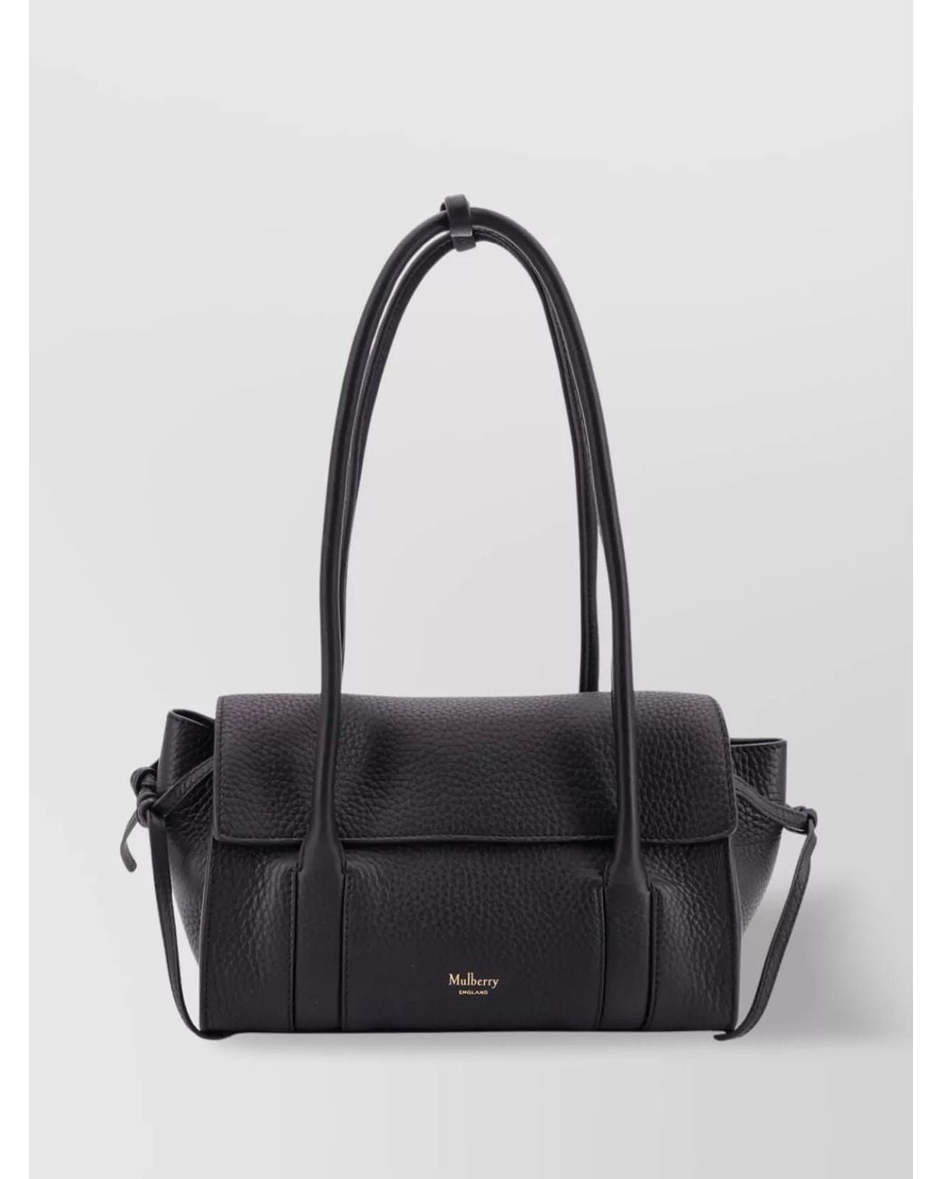 Mulberry Black Mini Bayswater Leather Shoulder Bag