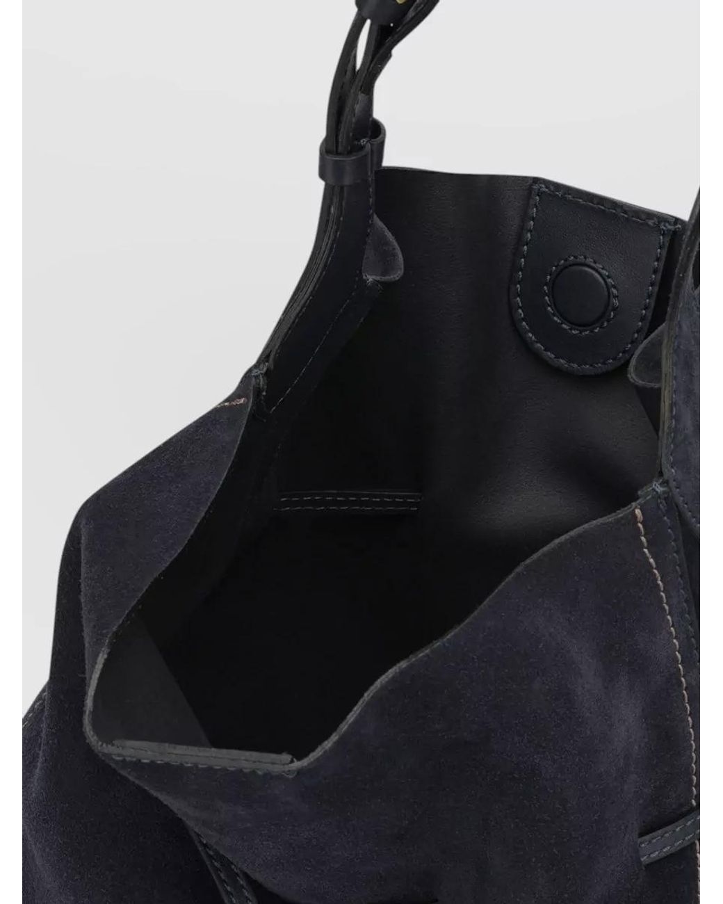 Gianni Chiarini Black Leather Bucket Bag