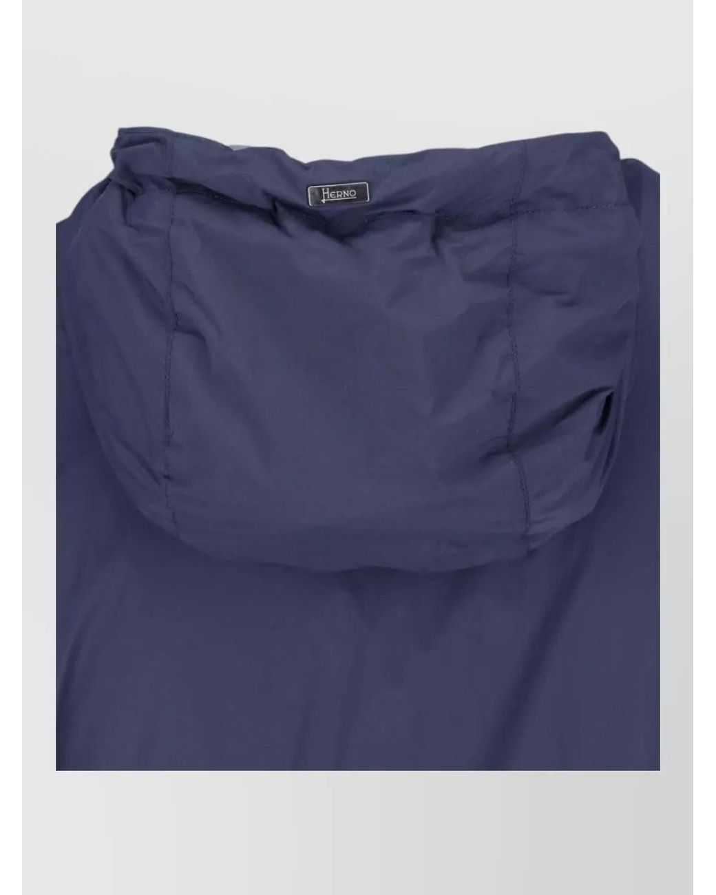 Herno Blue Raincoat for men