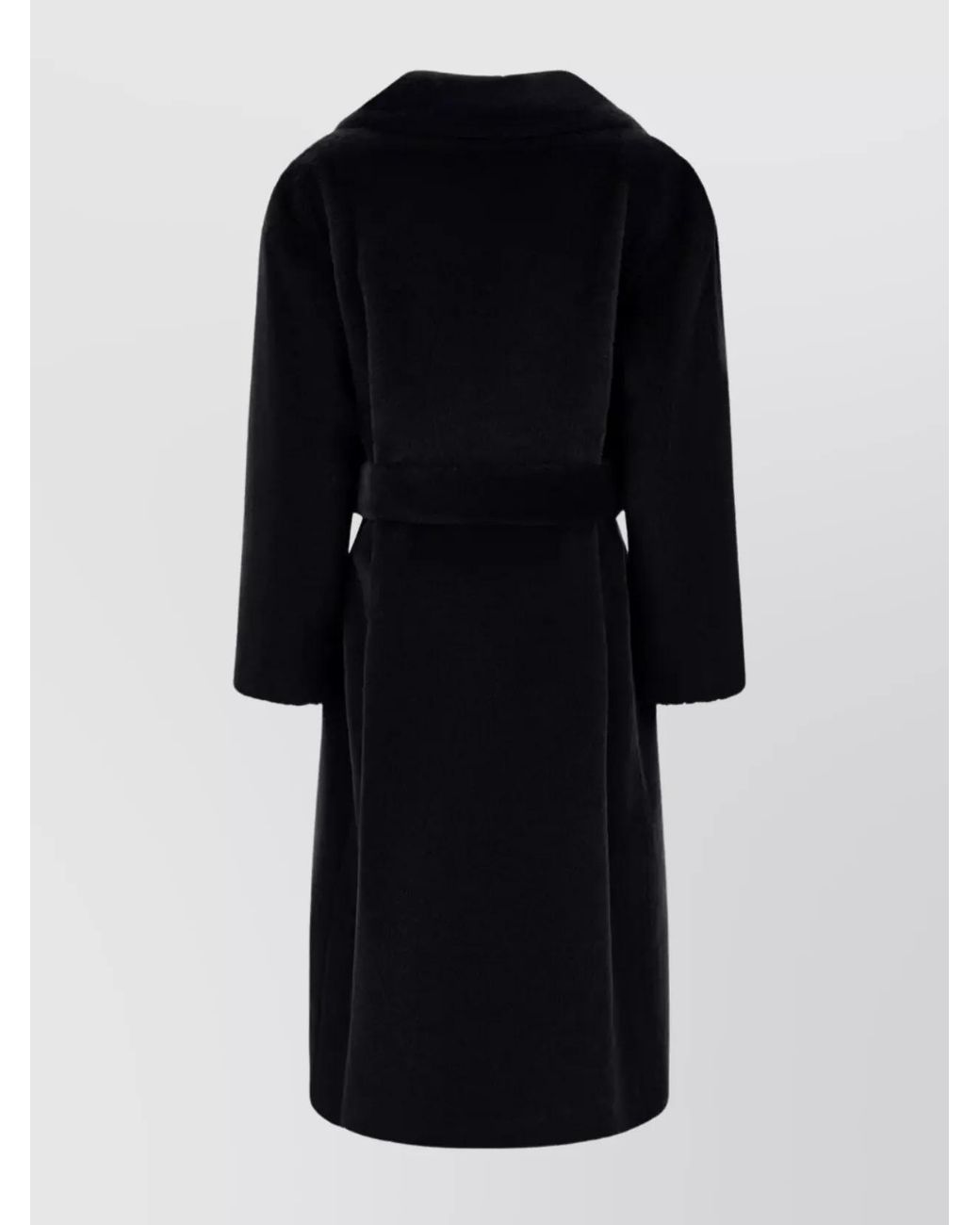 Herno Black Faux Fur Coat