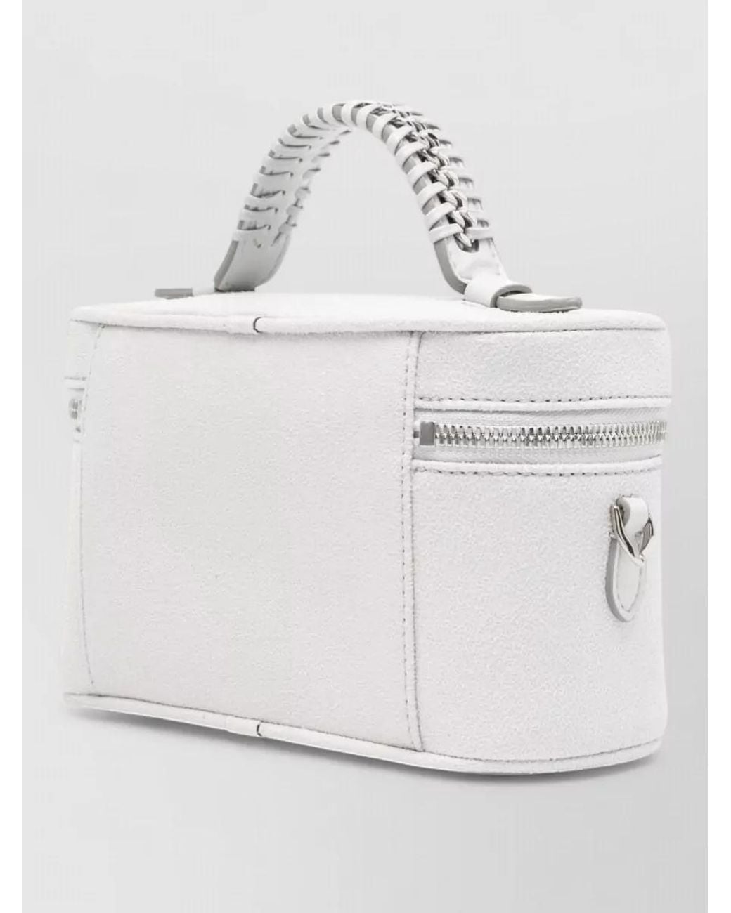 Stella McCartney White Falabella Vanity Mini Shoulder Bag