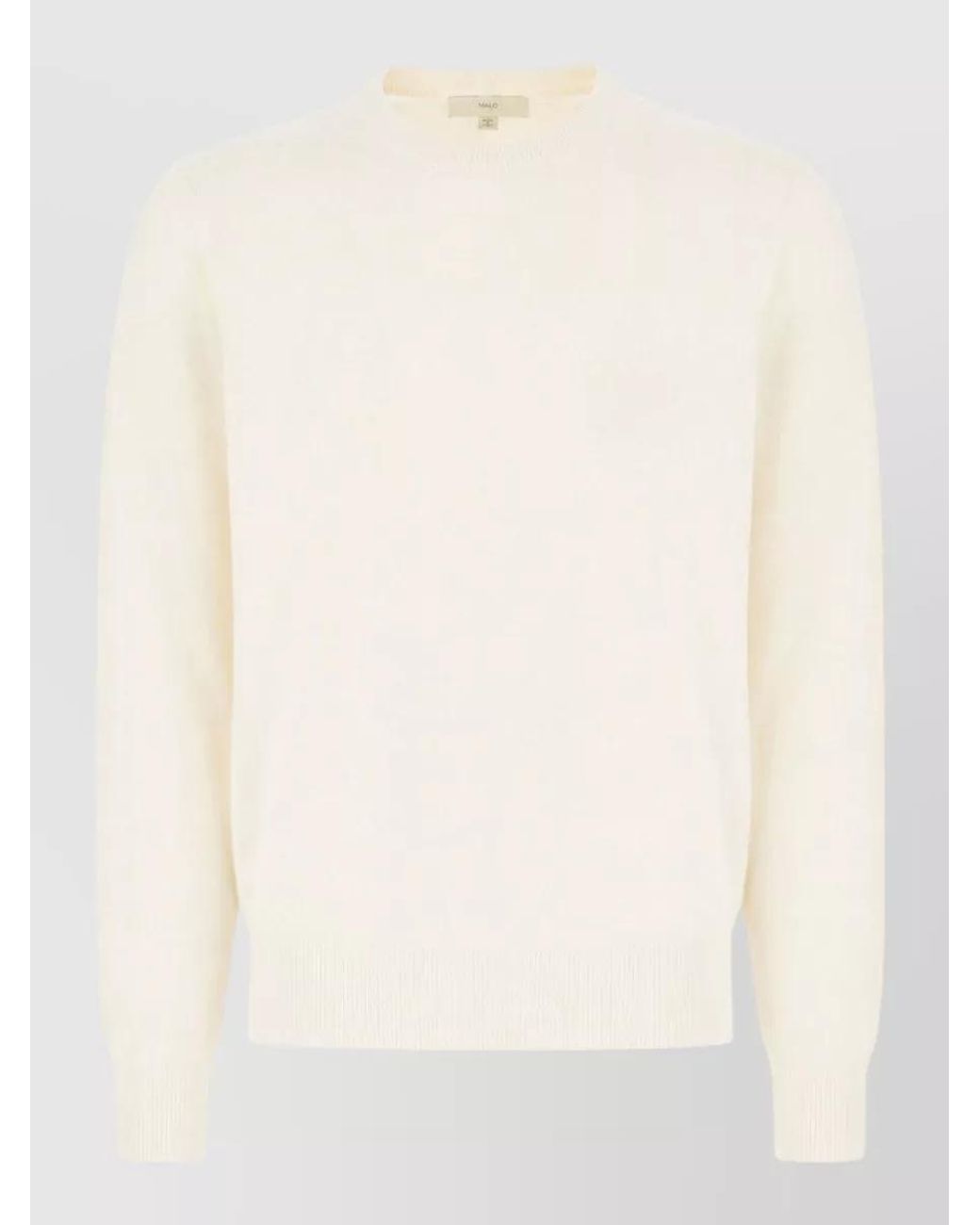 Malo Natural Cashmere Sweater for men