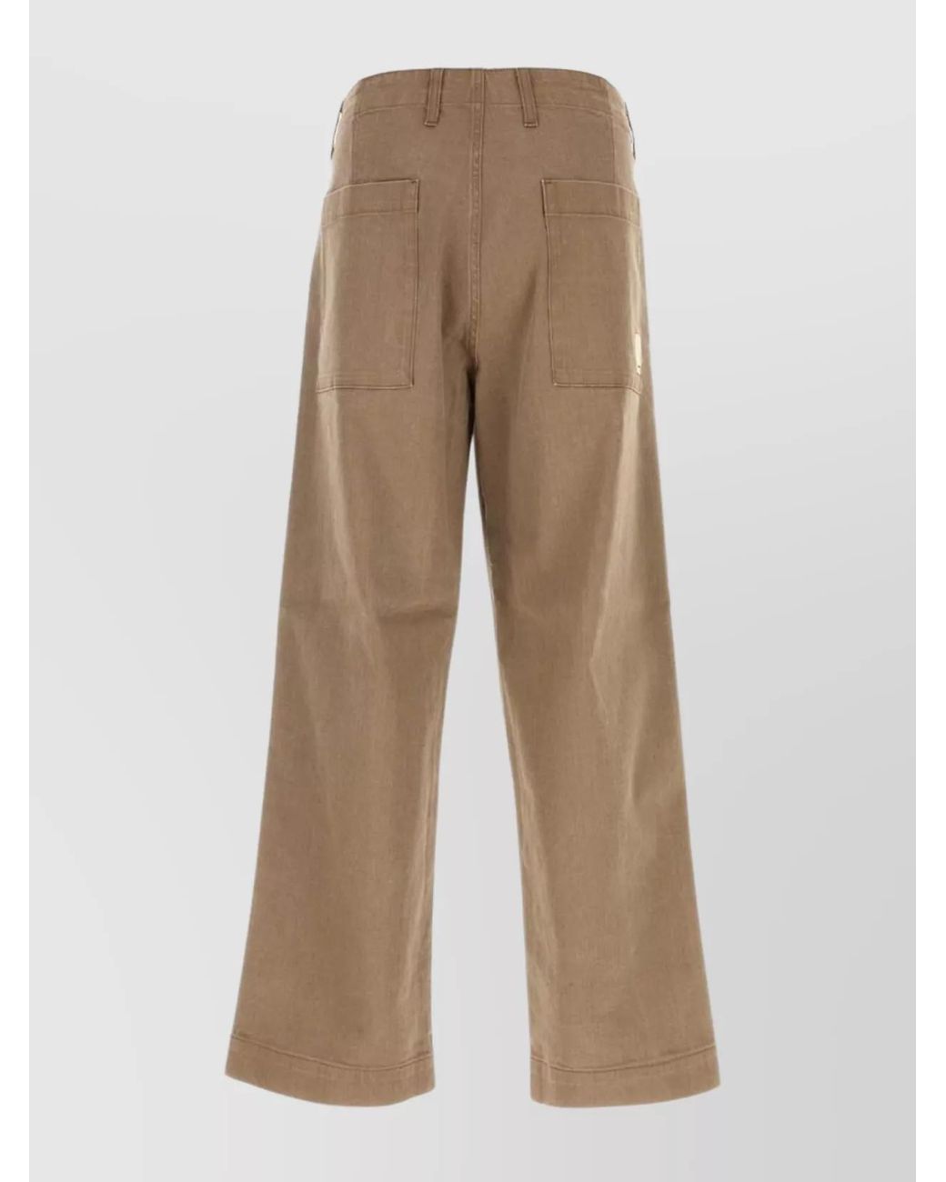 Emporio Armani Natural Denim Wide-Leg Jeans for men
