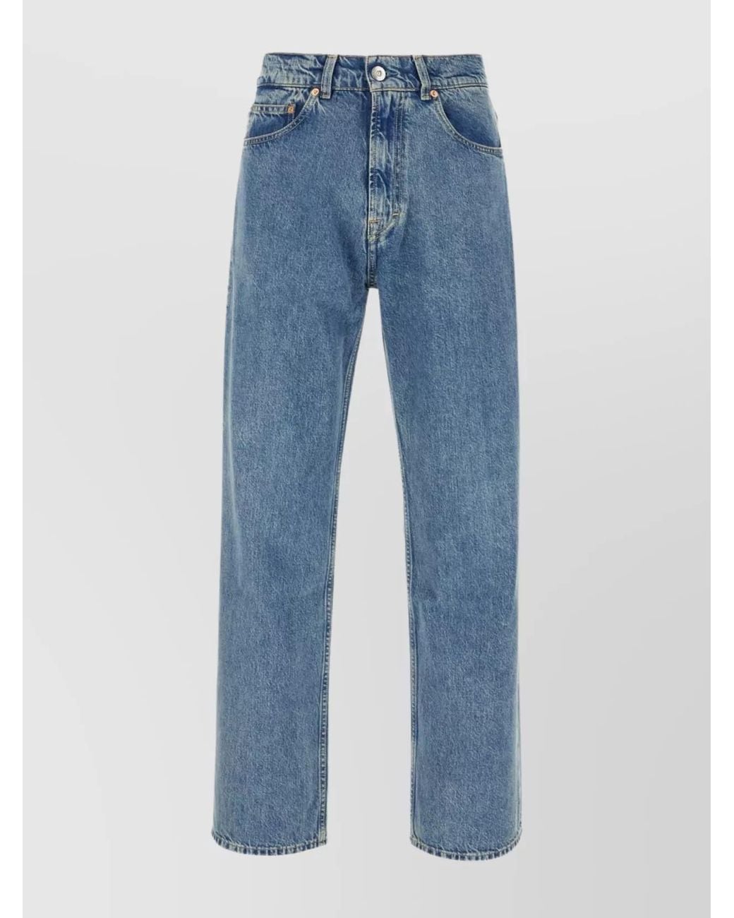 Our Legacy Blue Denim Straight-Leg Jeans for men