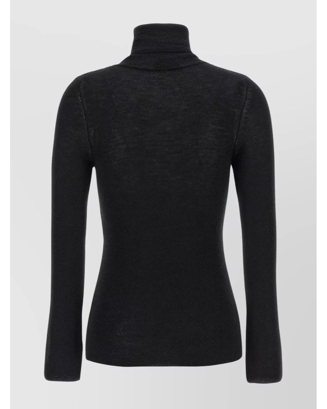 Tom Ford Black Cashmere Silk Turtleneck Jumper