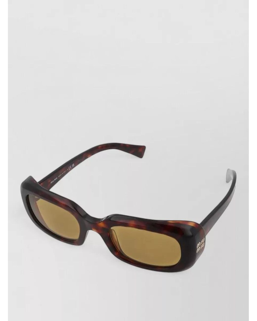 Miu Miu Natural Acetate Sunglasses
