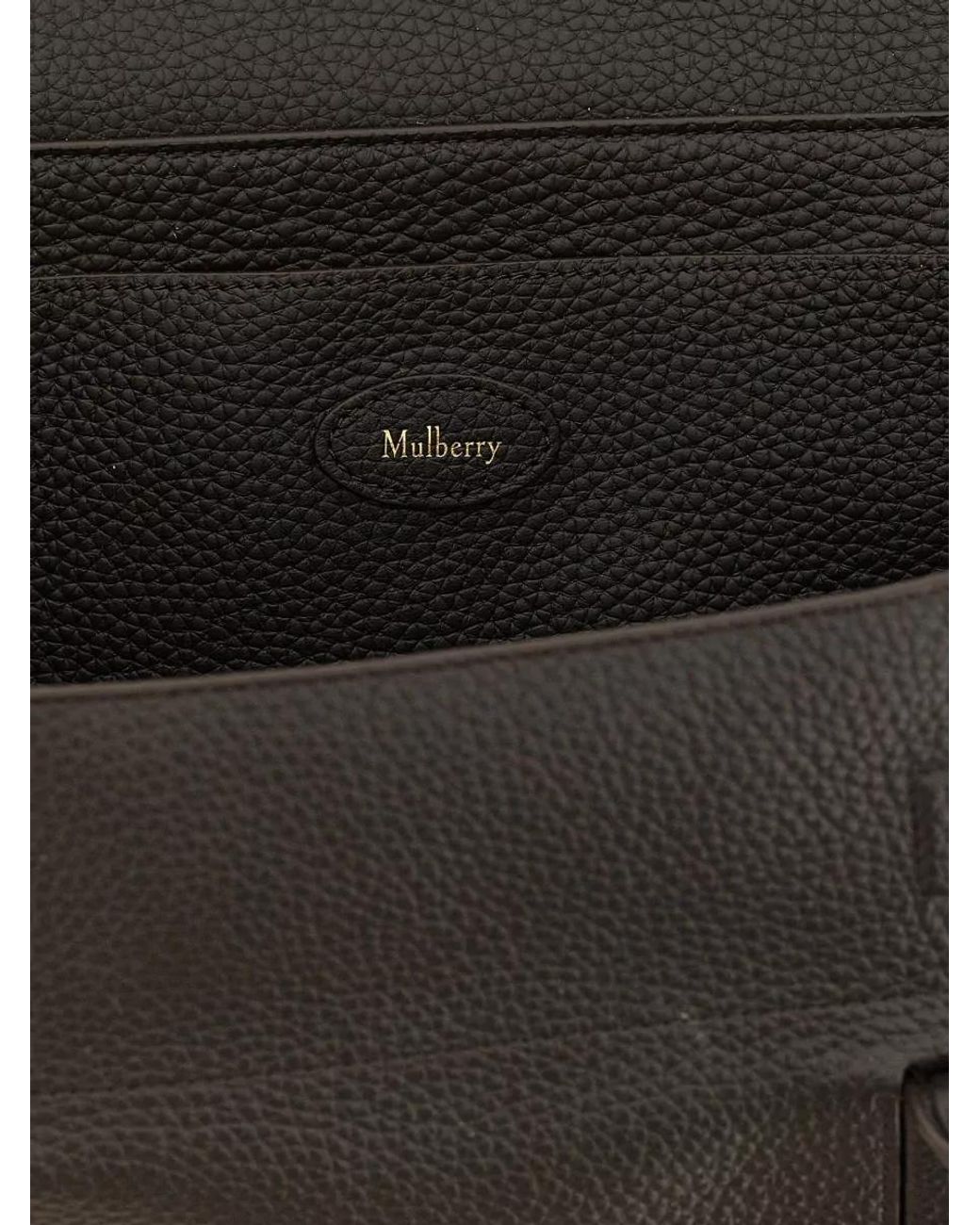 Mulberry Black Bayswater Small Leather Shoulder Bag