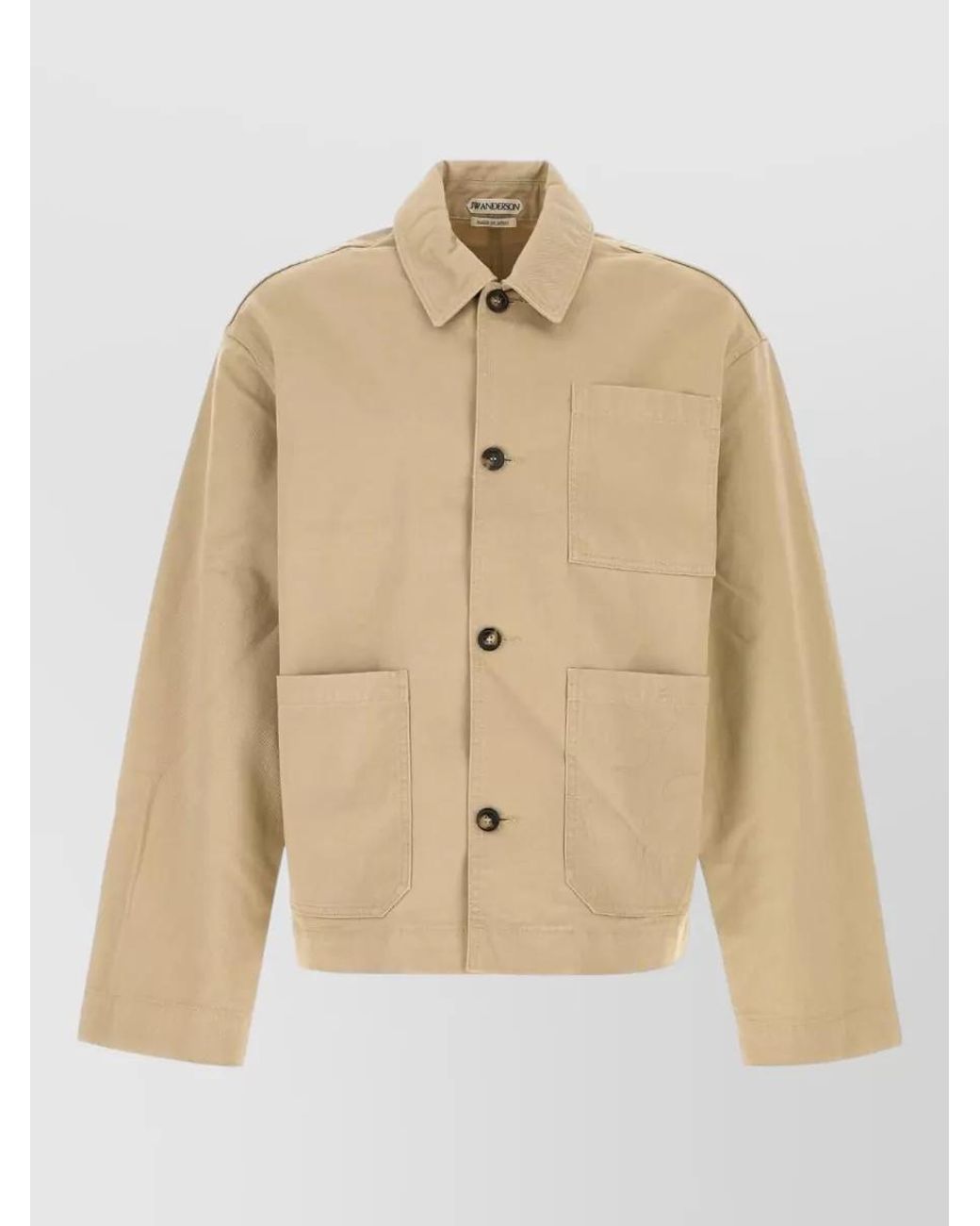 J.W. Anderson Natural Cotton Jacket for men