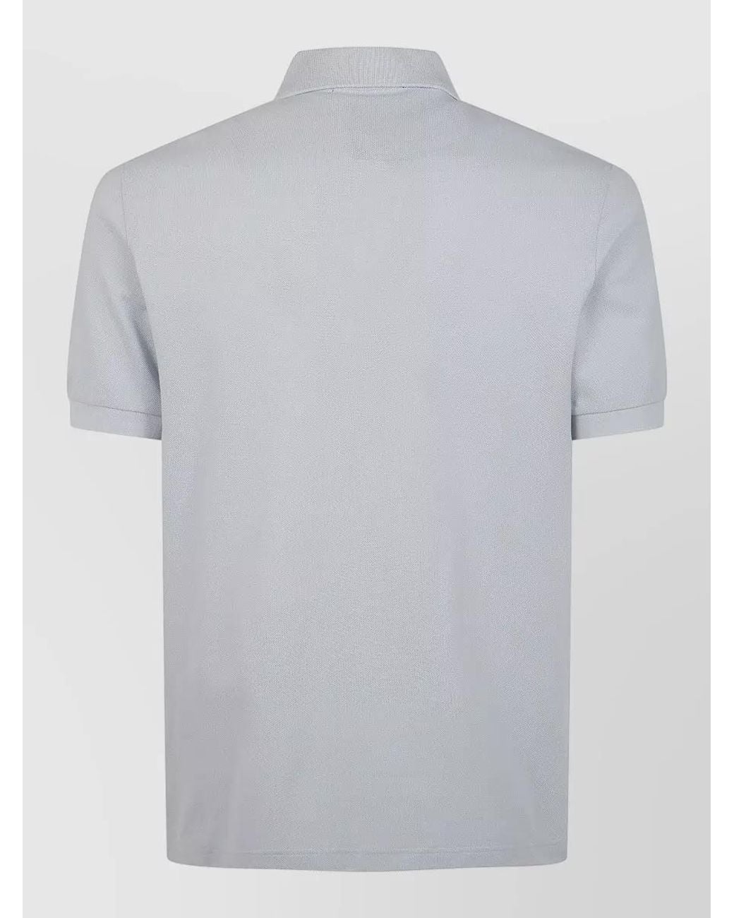 Fred Perry Gray Cotton Polo Shirt for men