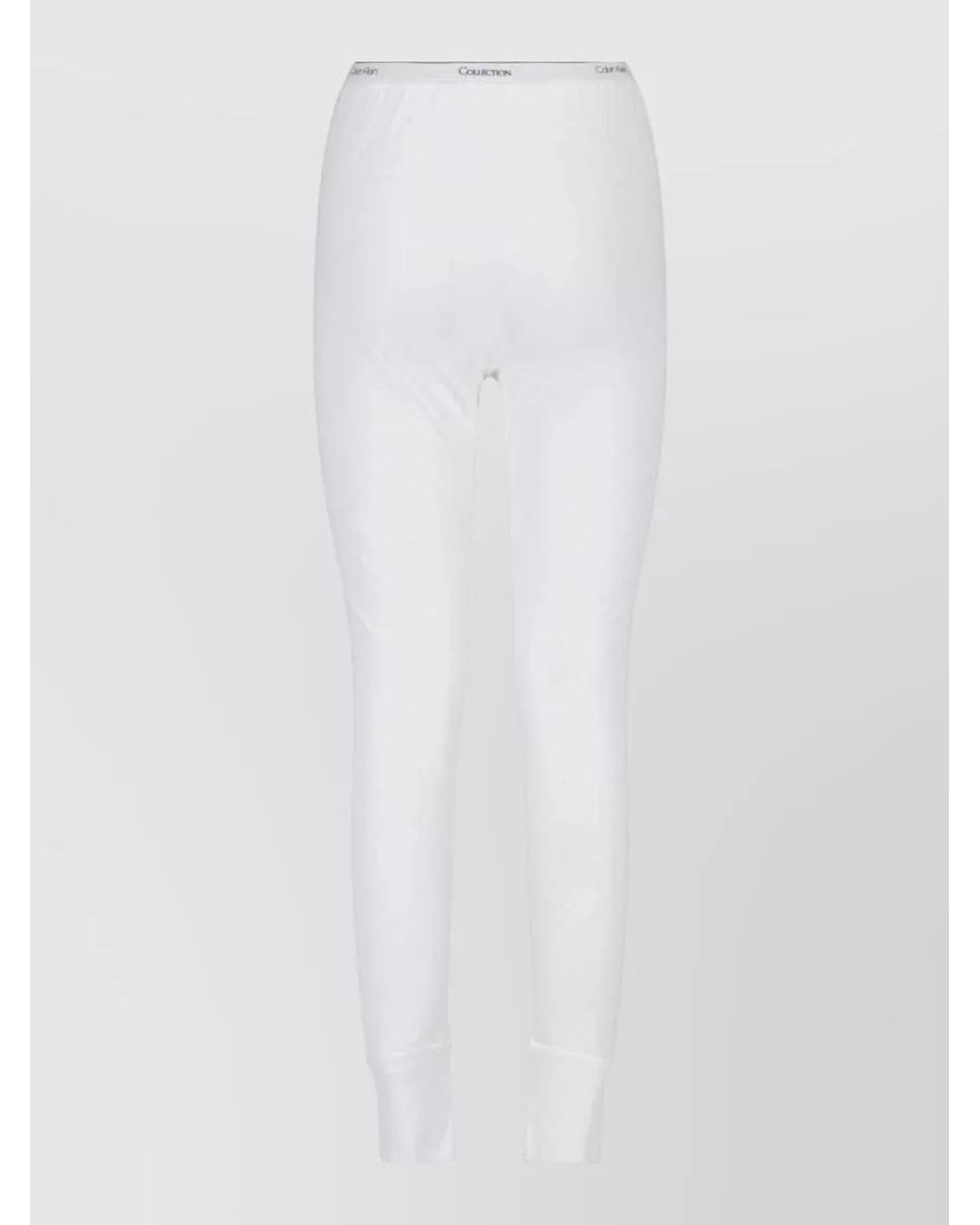 Calvin Klein Gray Straight-Leg Trousers