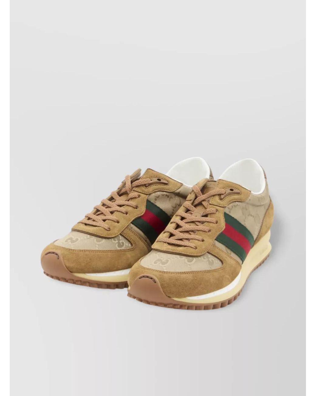 Gucci Brown Re-Motion Sneaker, Nylon for men