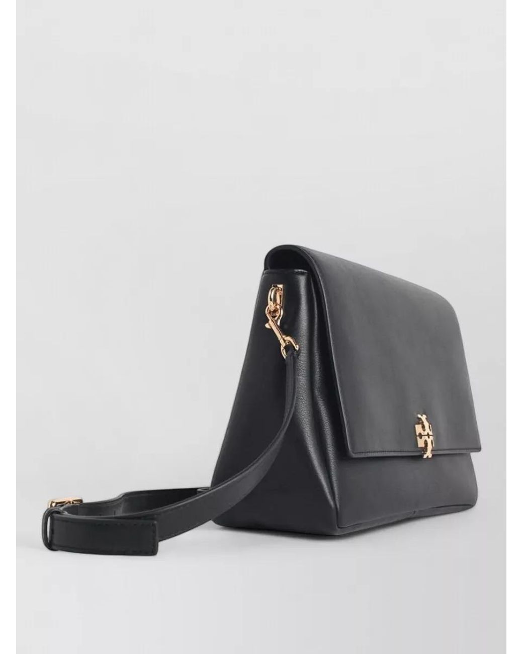 Tory Burch Gray Leather Shoulder Bag