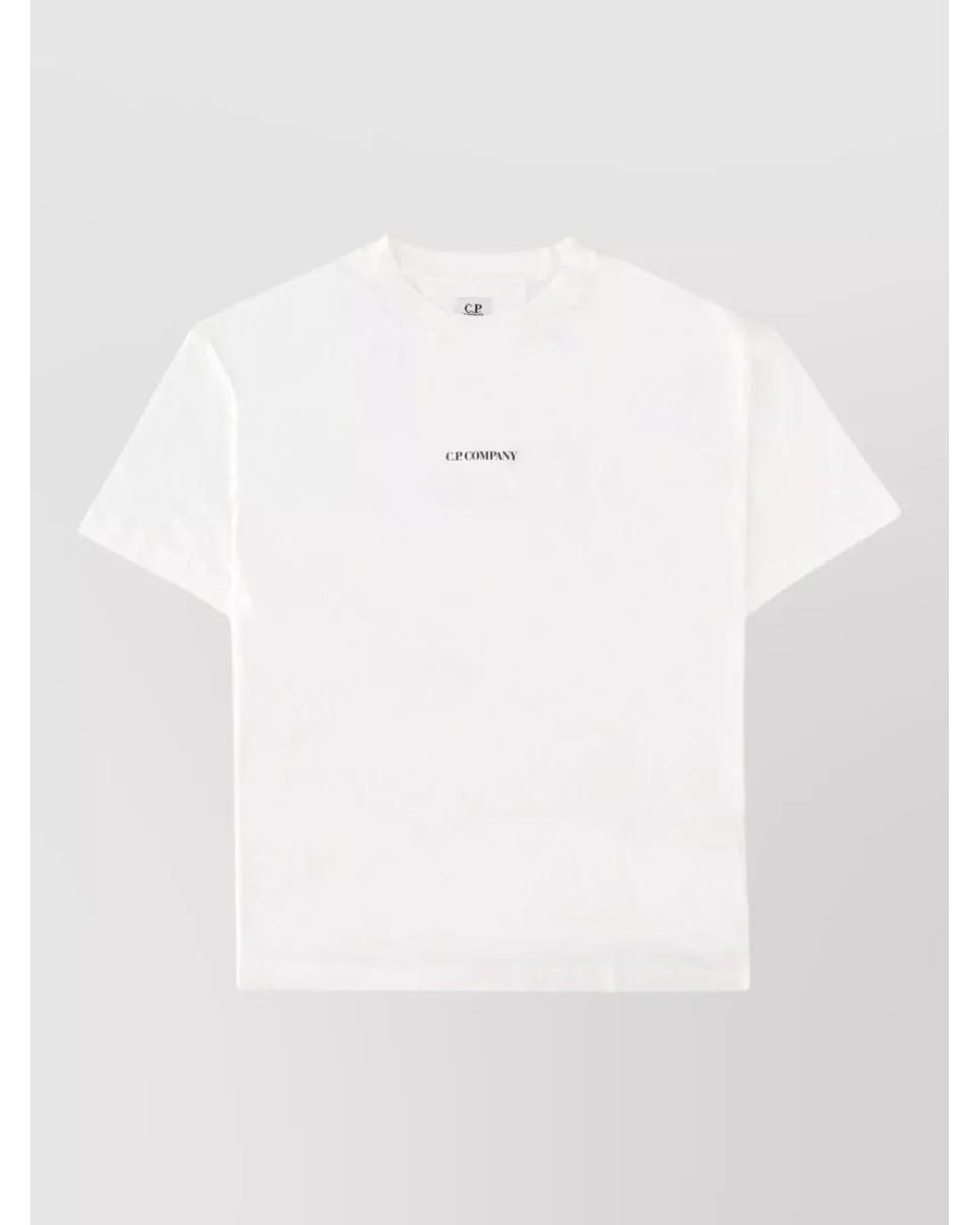 C P Company White Regular-Fit T-Shirt for men